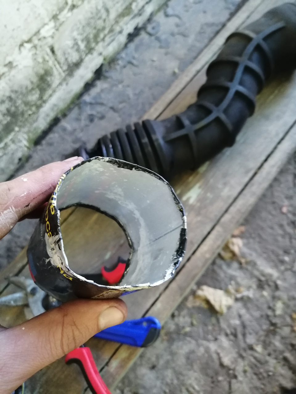 Знову розірвало повітряний патрубок 2