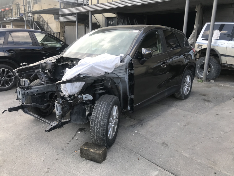 Коричнева.Підготовка до рихтування.Дефектування.замінаAirbag. 2