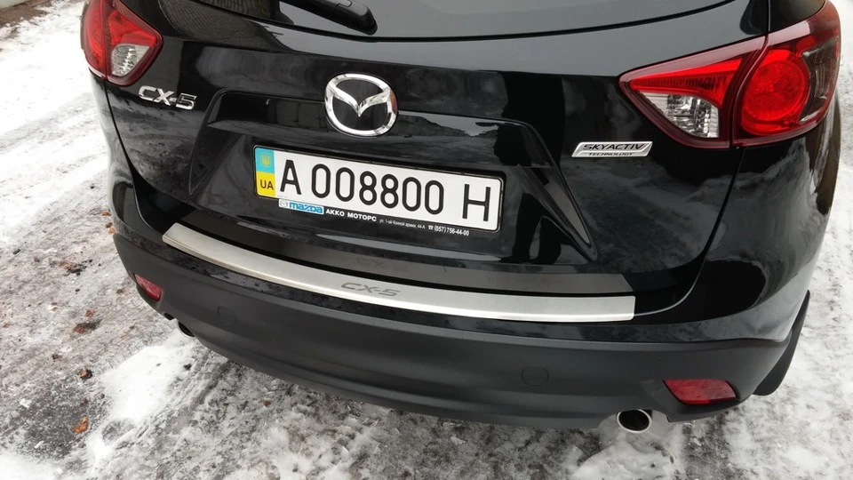 Накладка заднього бампера