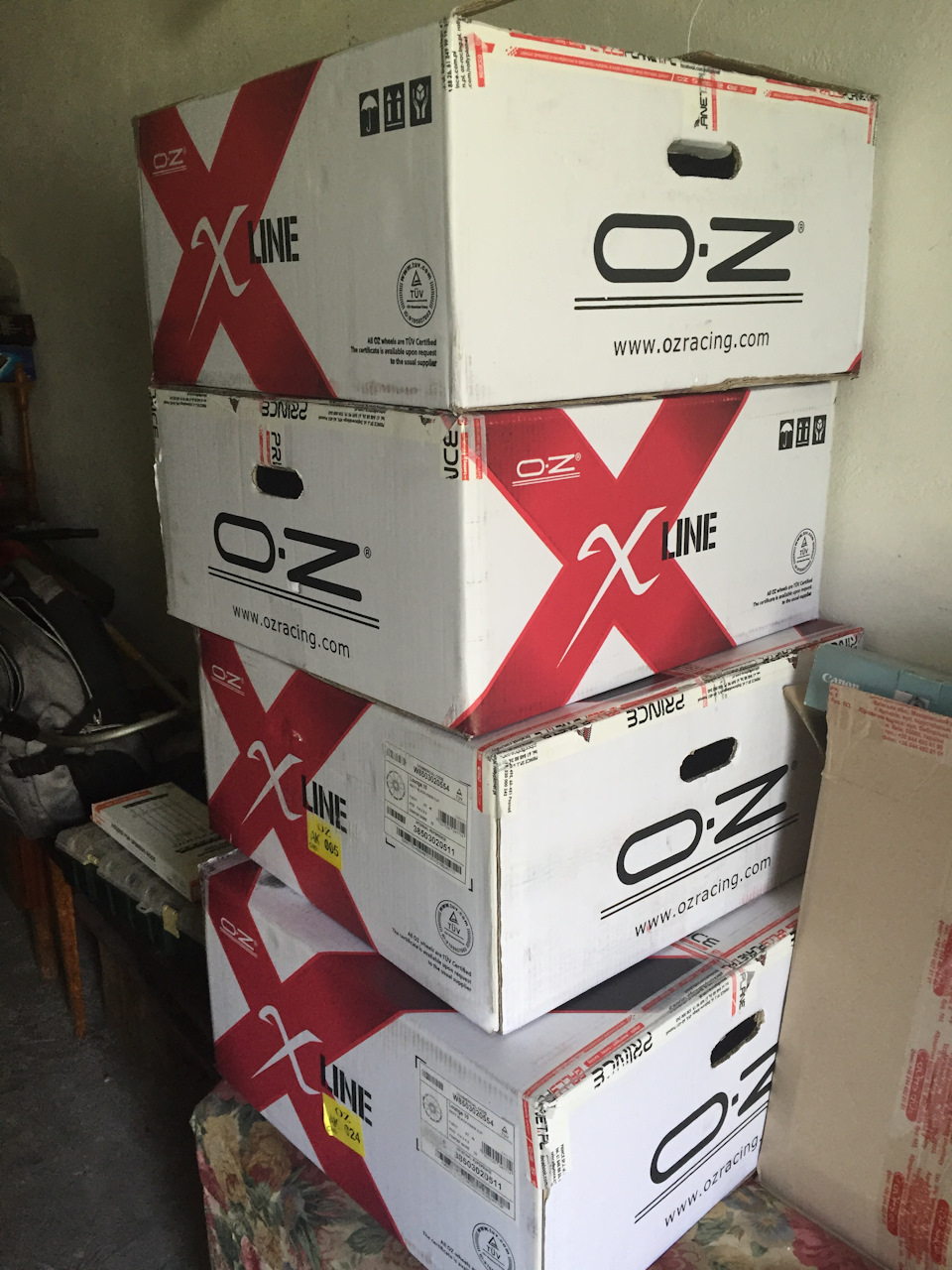 Диски OZ X-line 4