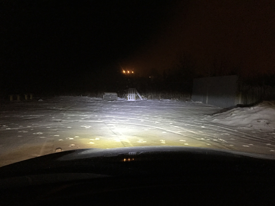 Установка LED ламп Н11 5