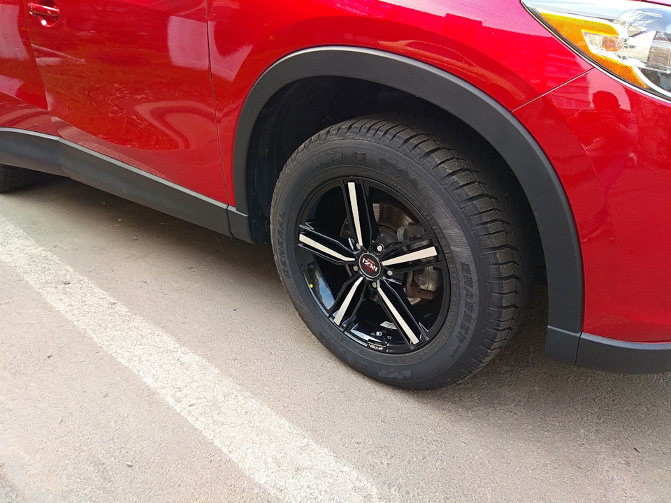 Mazda CX-5 на дисках Inzi aone vt-120 5