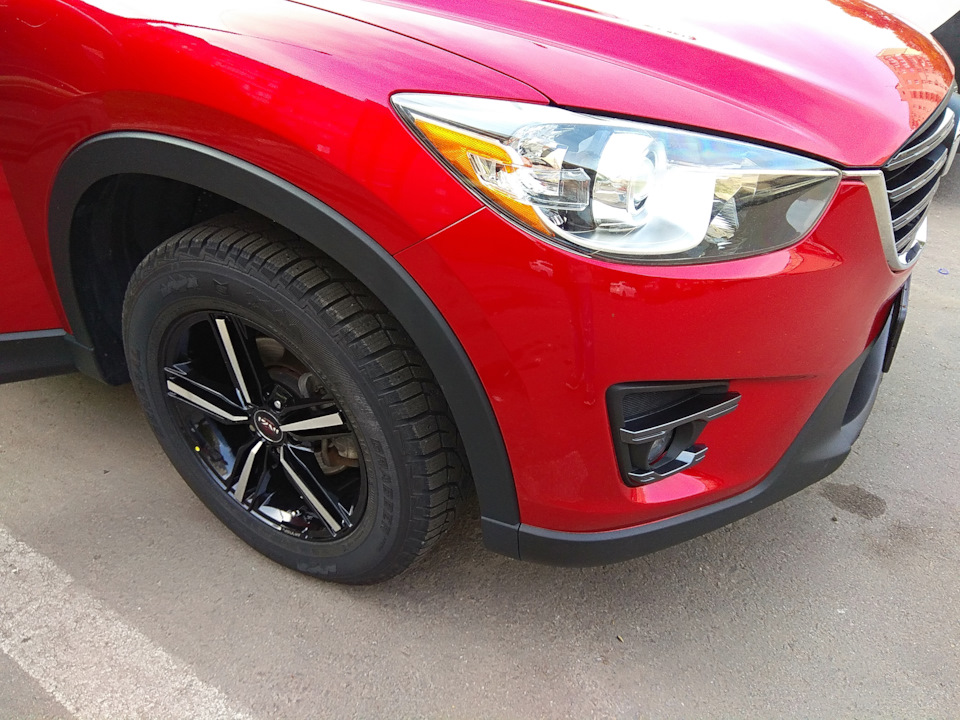 Mazda CX-5 на дисках Inzi aone vt-120 3