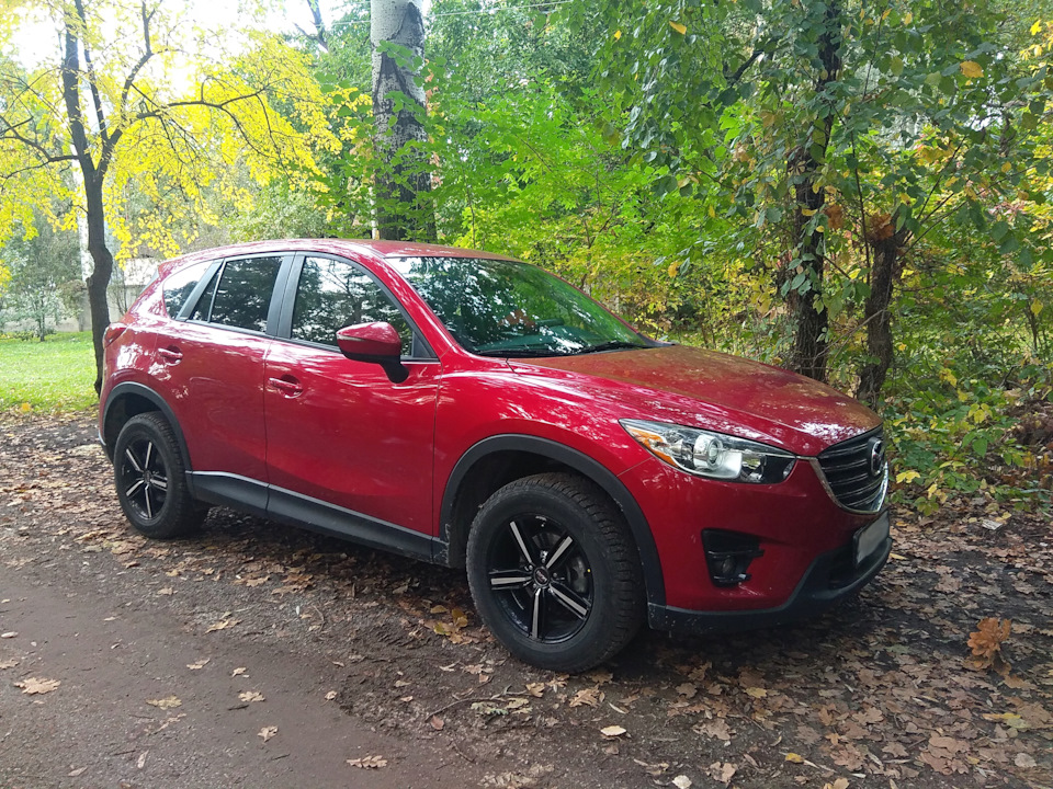 Mazda CX-5 на дисках Inzi aone vt-120 1