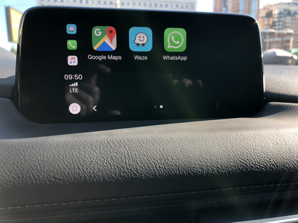 Apple CarPlay на Mazda CX-5 2018 3