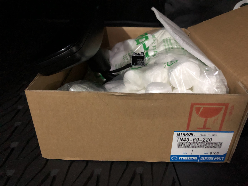 Безрамкове дзеркало Mazda CX-5 2019 2
