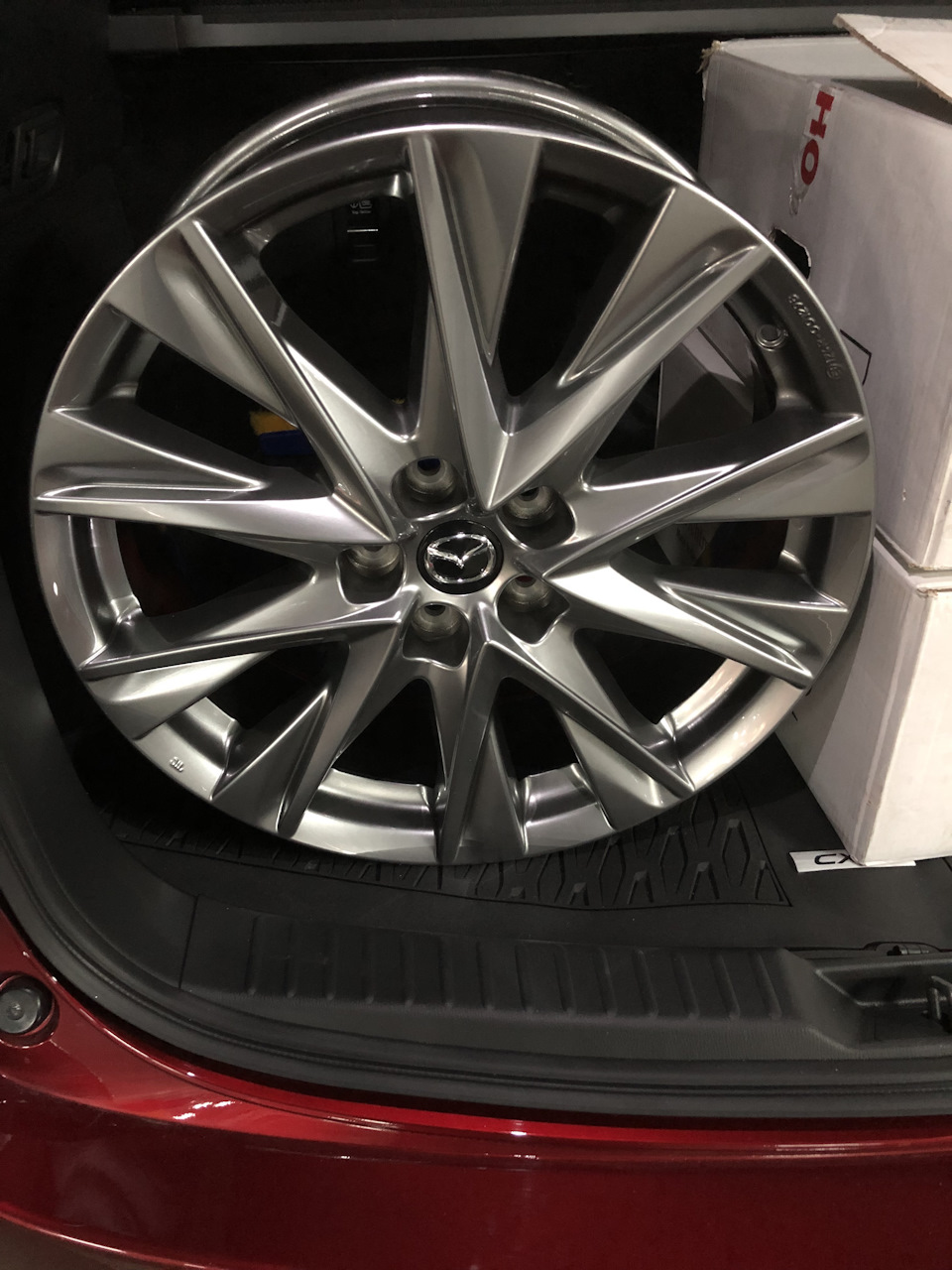 Оригінальні диски Mazda KB8PV3810 та датчики тиску в шинах BB0237140 1