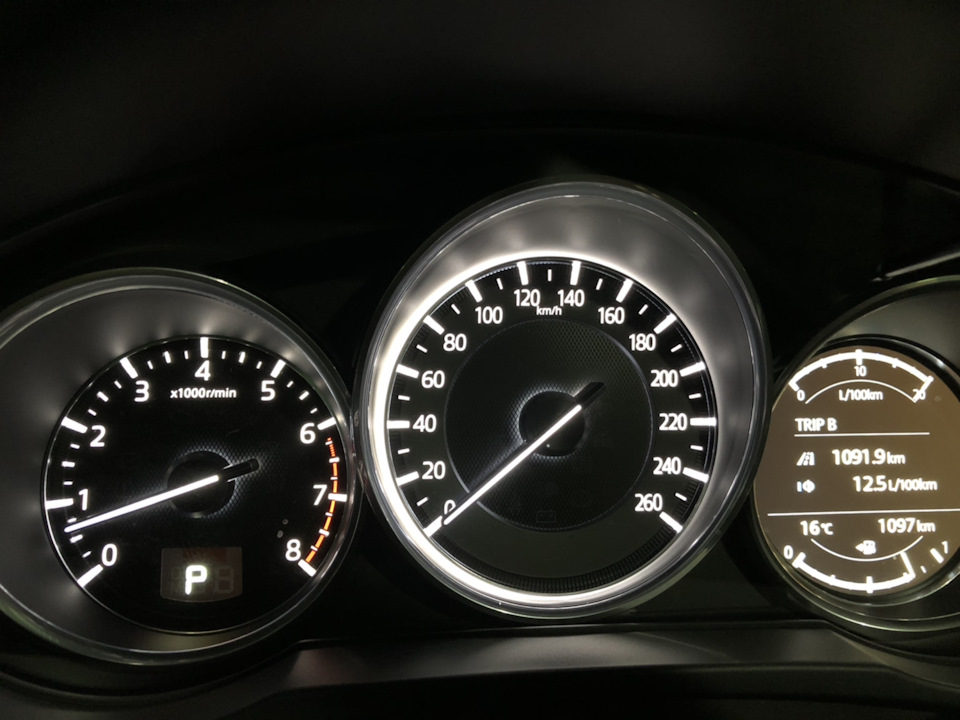 Реальна витрата на Mazda CX-5 2,5l 1