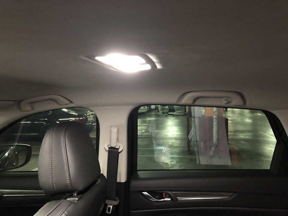 Заміна освітлення салону на led 4