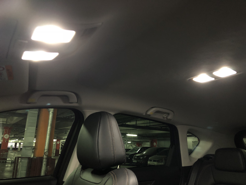 Заміна освітлення салону на led 2
