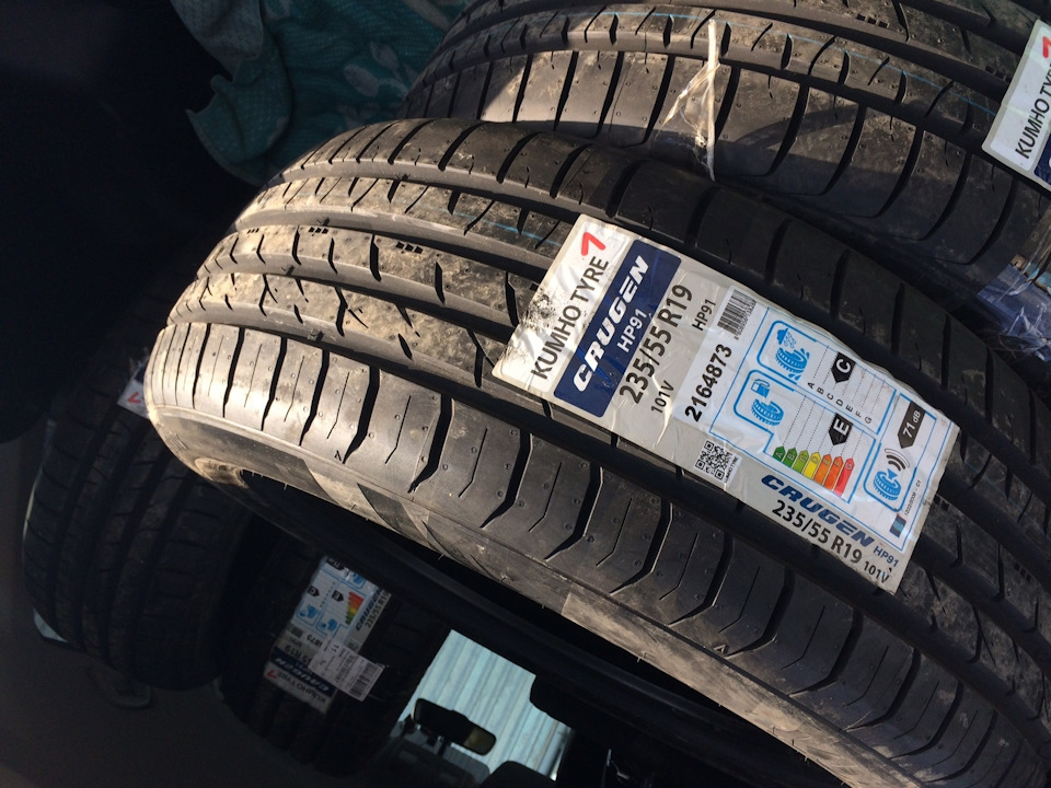 літня гума Kumho Crugen hp91, диски гальмівні та колодки 4