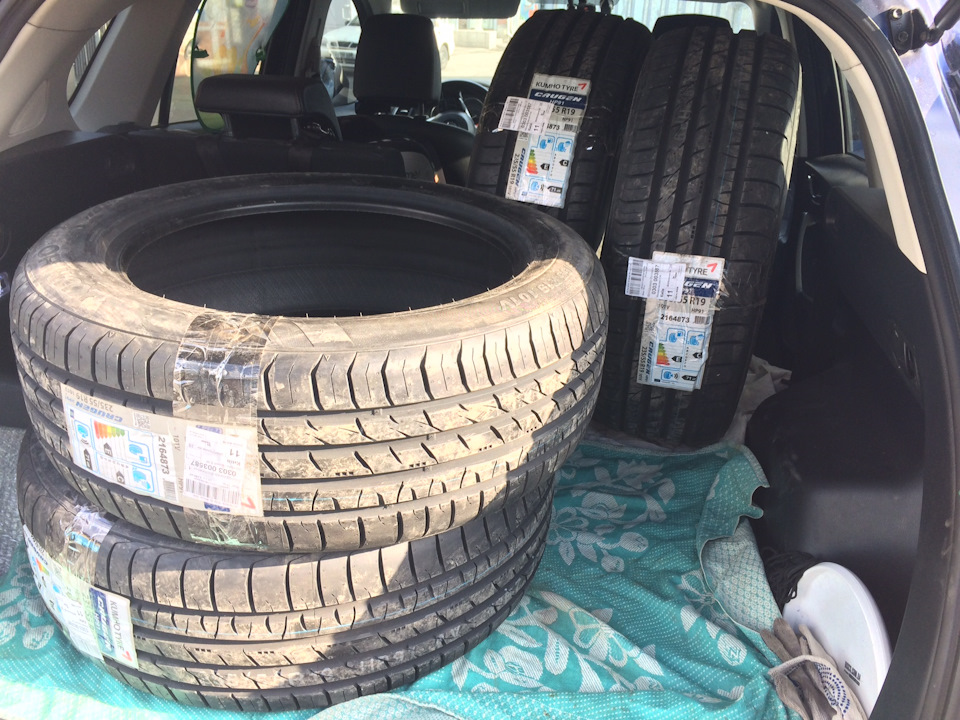 літня гума Kumho Crugen hp91, диски гальмівні та колодки 2