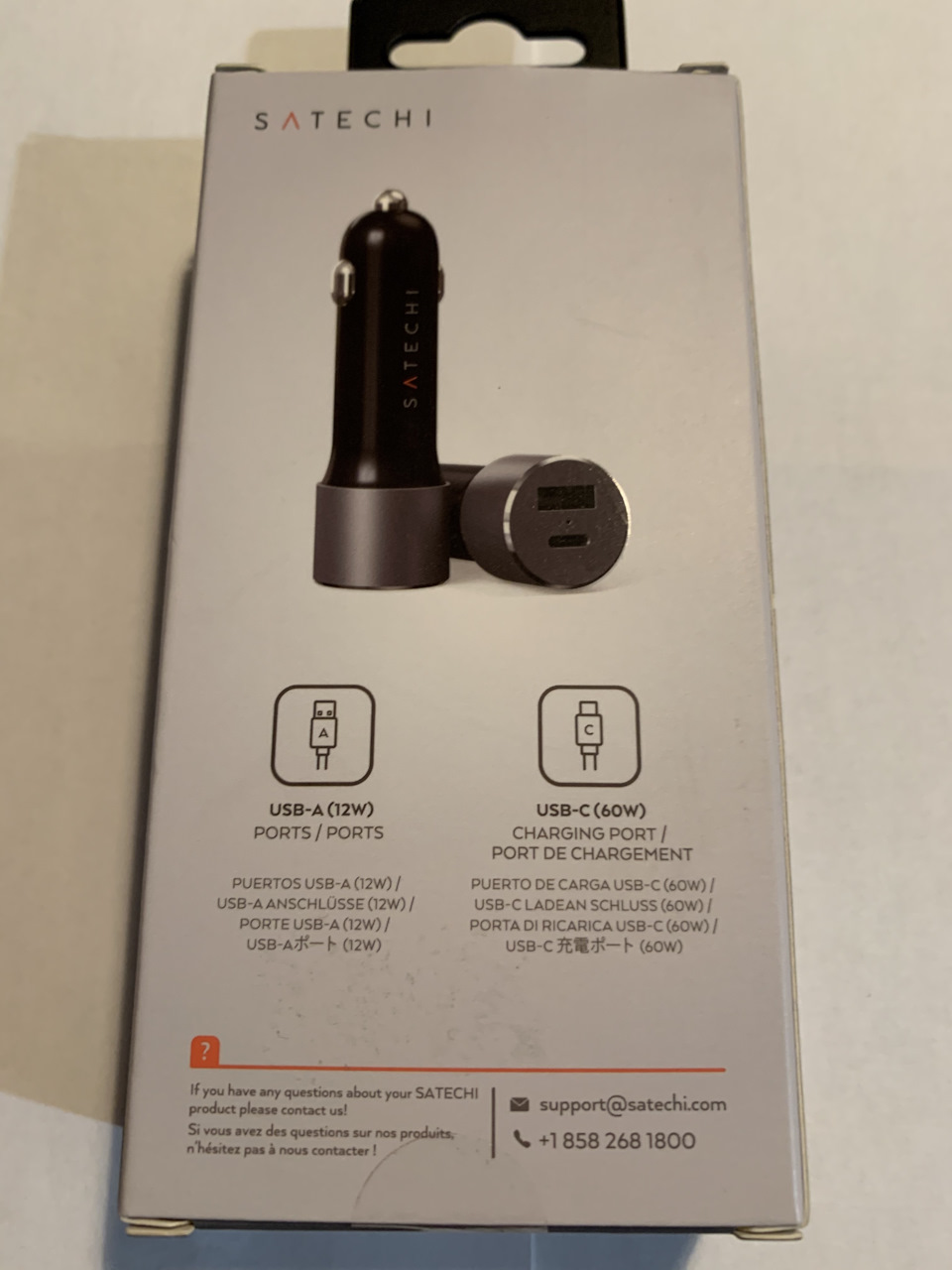 Satechi 72W Type-C PD Car Charger 1