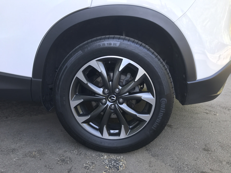 Contisportcontact 5 245/55 r19 на рідні диски 3