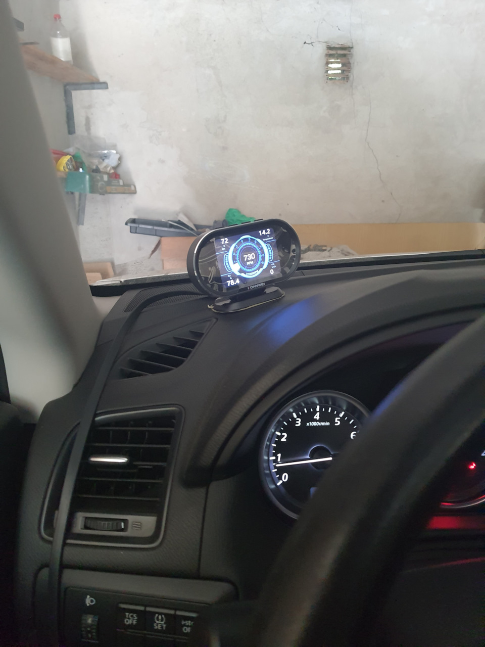 Бортовий комп'ютер/автосканер Konnwei KW-206 2 в 1 OBD2 3