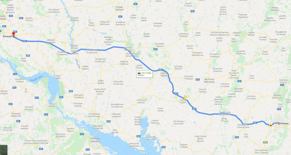 Одна цікава подорож. Як я міряв витрату. Як його міряла машина. 1