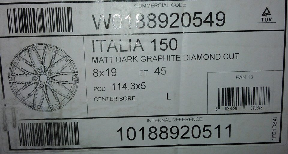 OZ Italia 150 4