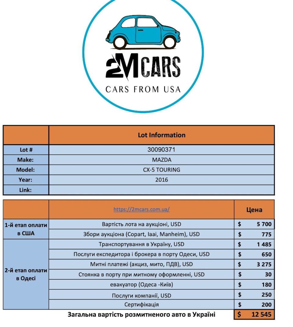Покупка авто зі США 4