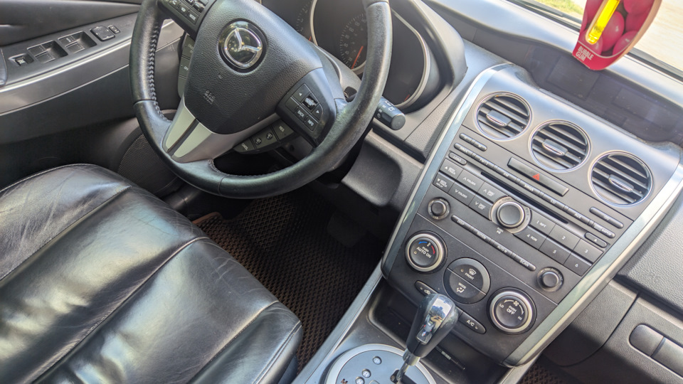 Коричневі Eva килимки з бортами в Mazda CX-7 2