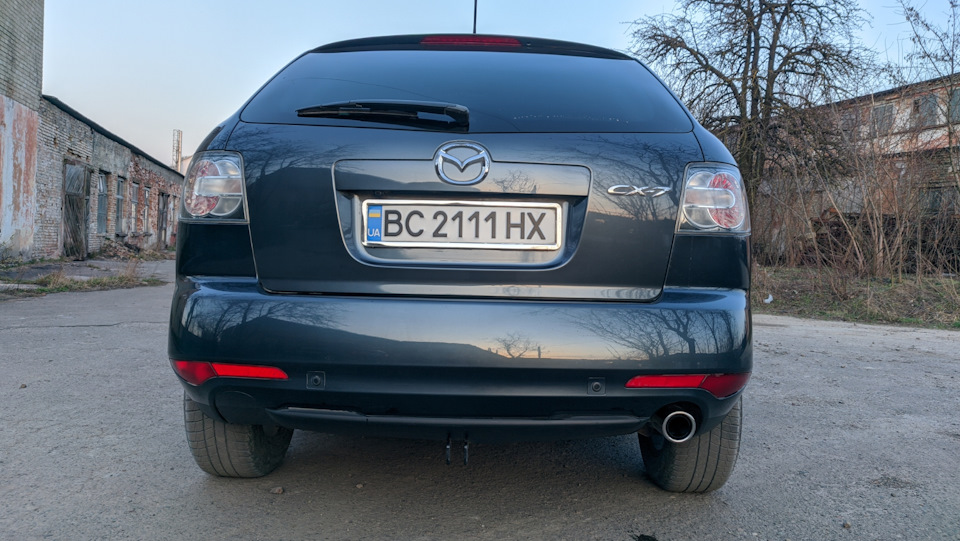 Встановлення фаркопа на Mazda CX7 5