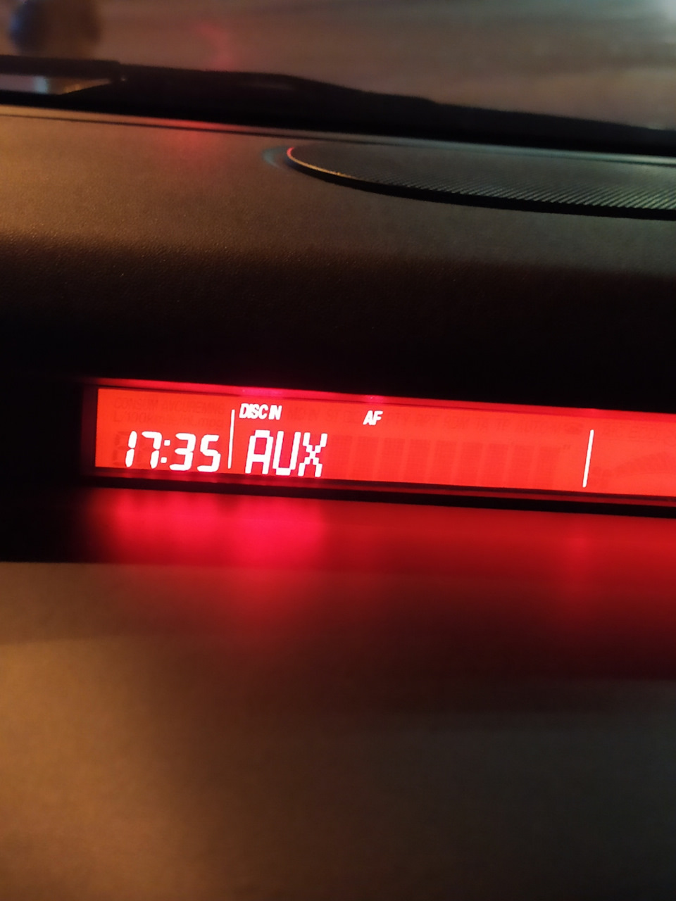 Mazda cx7 установка aux. 5