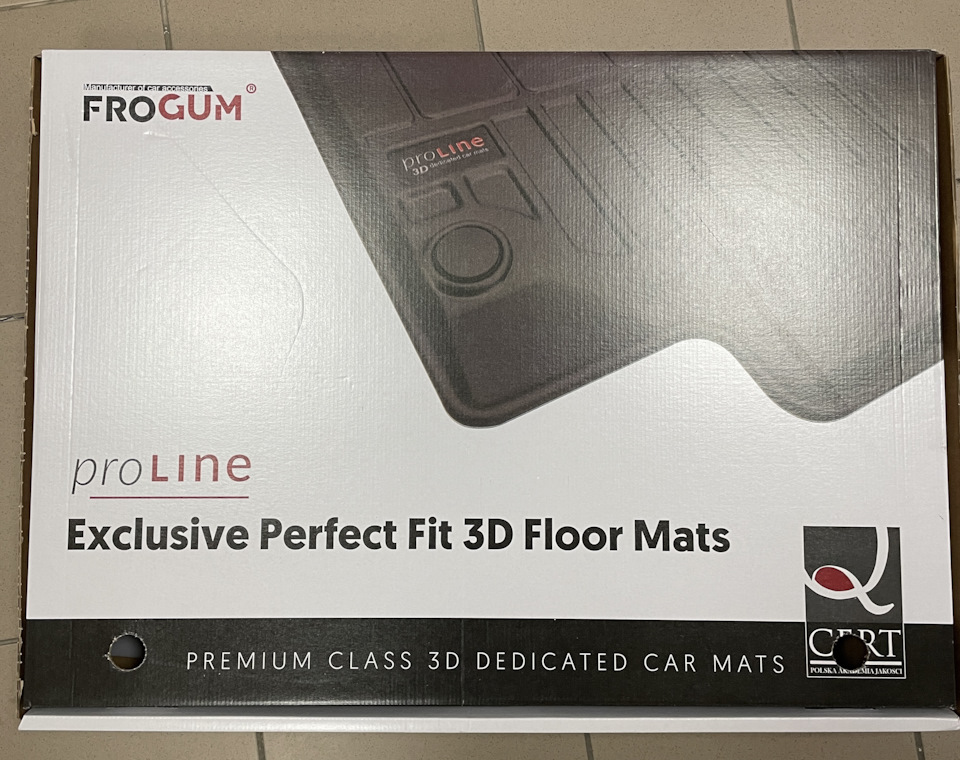 Гумові килимки Frogum Proline 3D для Mazda CX-7 5