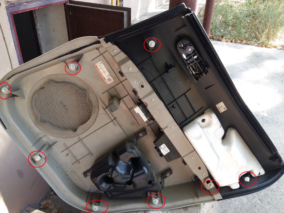 Ремонт стопора дверей mazda cx 7 2