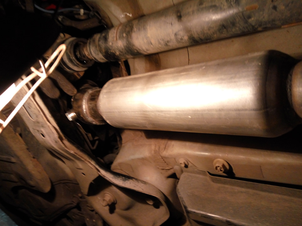 Встановлення Downpipe 3
