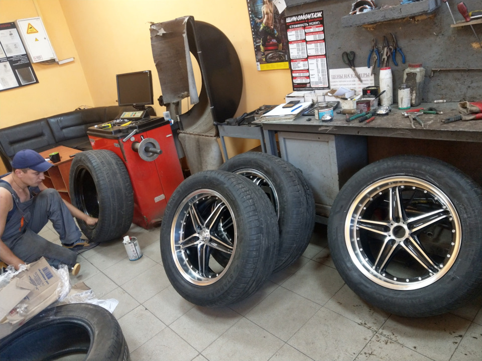 Диски нестадарт на R19. 2