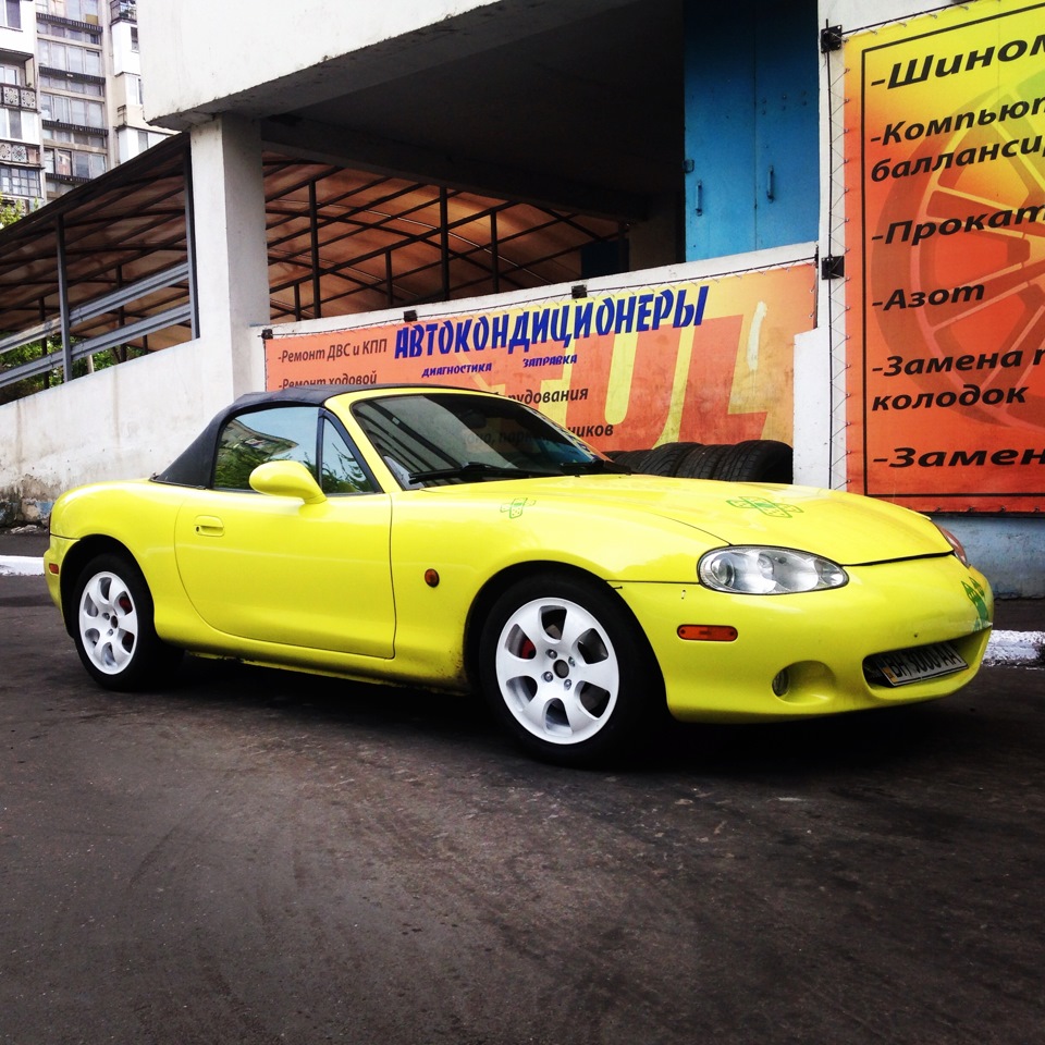 літні напівсліки, одеська S2000 на TE37 та класні ручки КПП 5