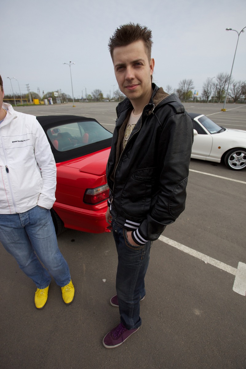 April 2010. My Mx-5 & BMW 325 convertible 2