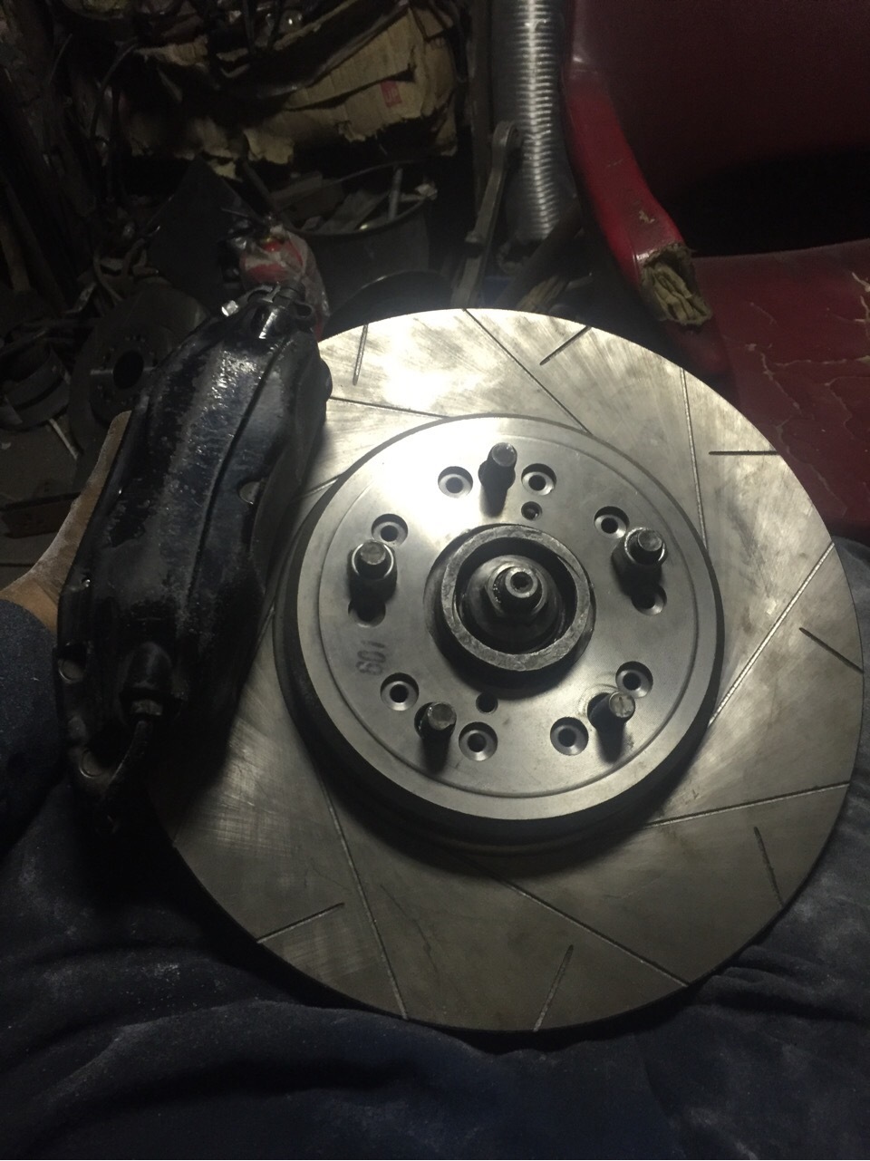 Приміряю супорта BREMBO від 735 BMW 2