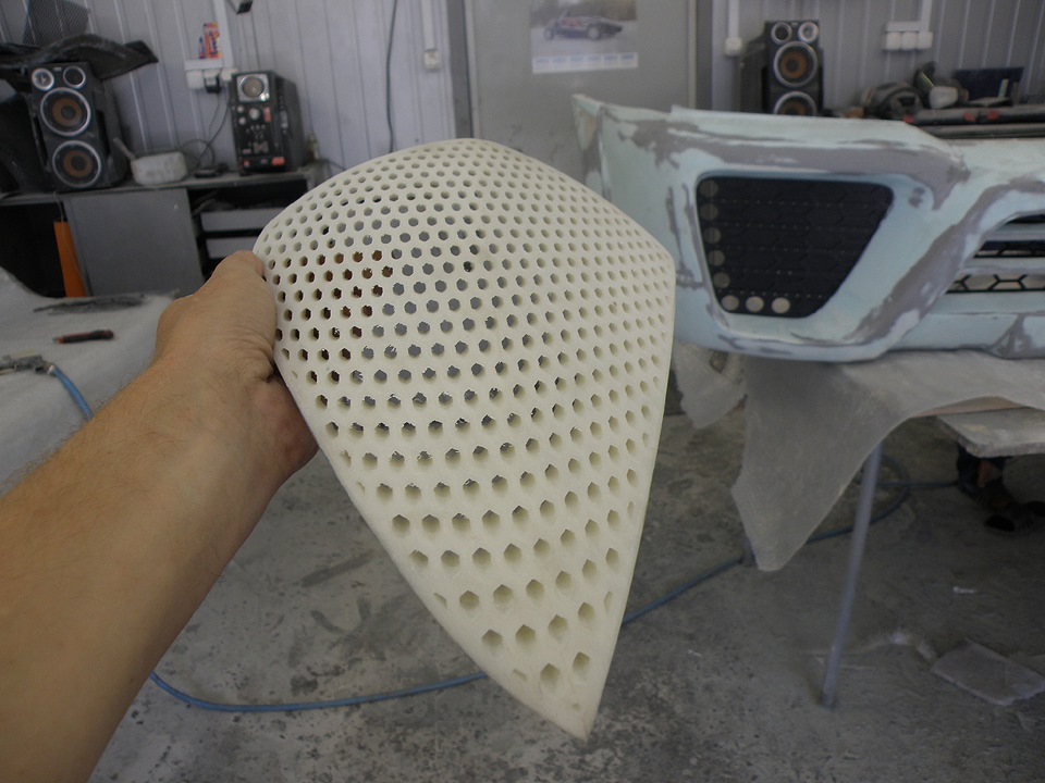 Ковпаки фар 3D друк. + передок у прояві. 3