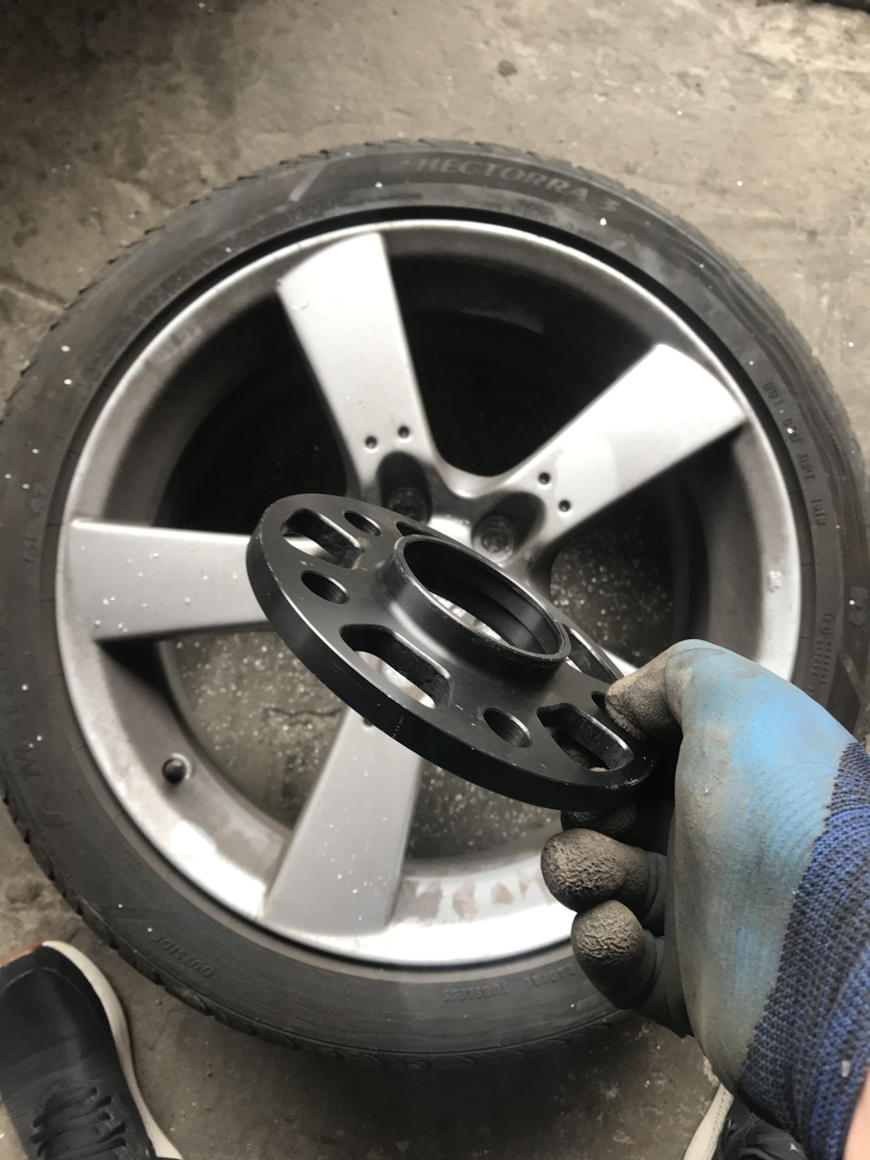 Brembo, проставки та гайки. 2
