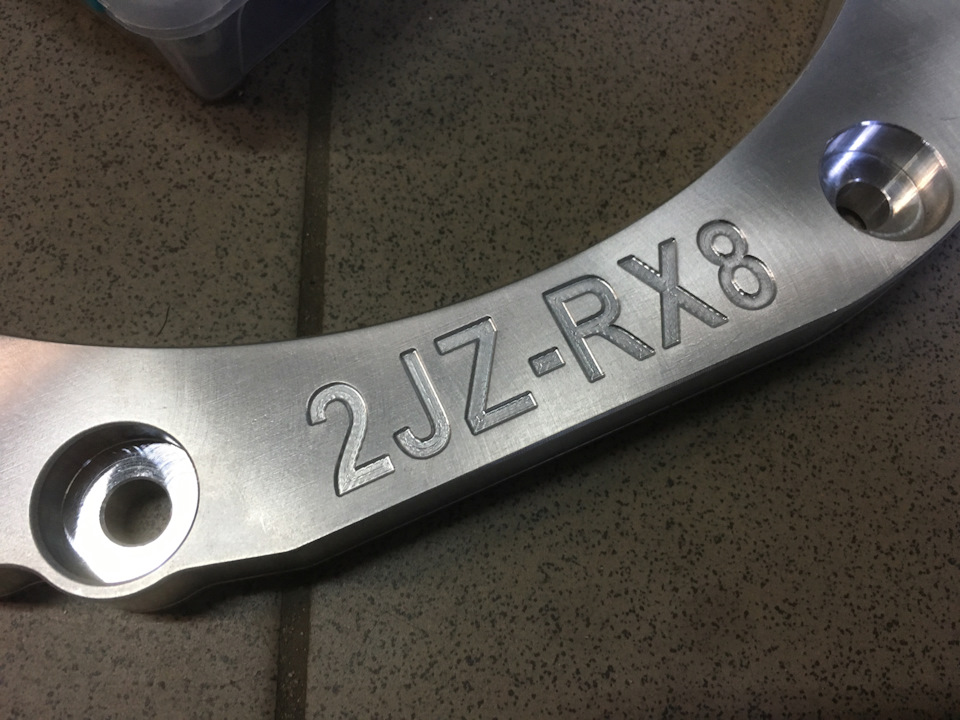 Перехідна плита 2jz - RX8 2