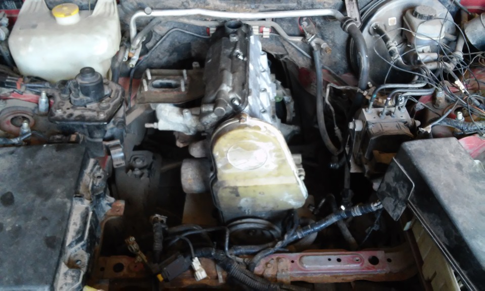 Установка двигуна 1,1 від Таврії в RX8 2