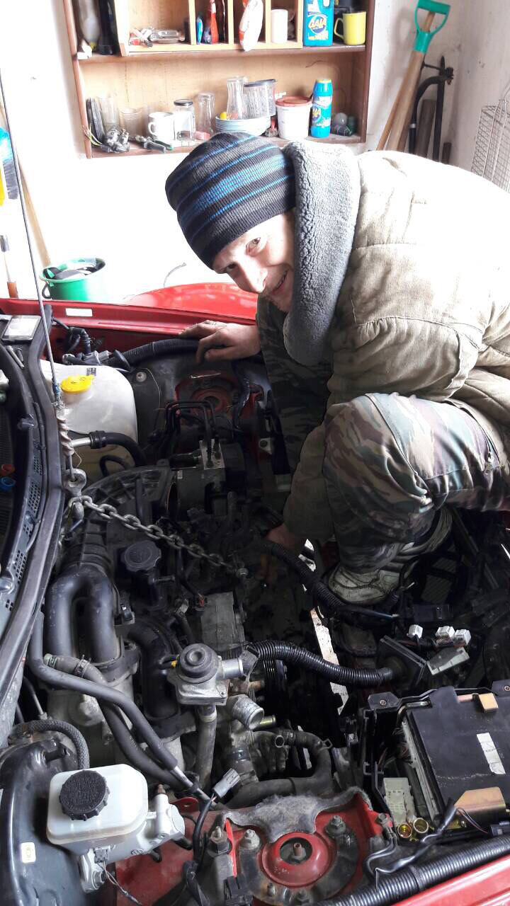 Тепер Мазда на розборі)) донор 3