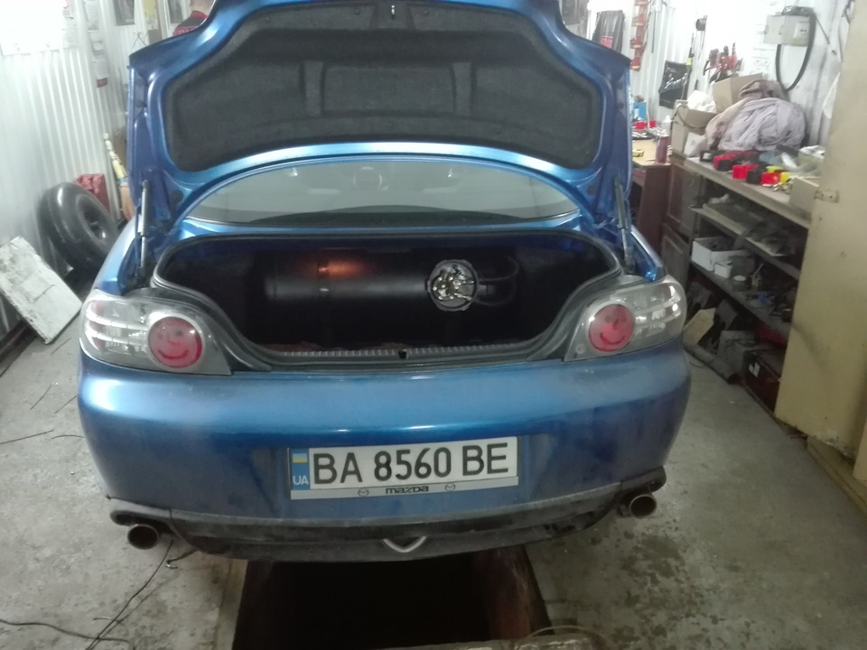 Встановлення гбо в rx-8, Поїхала! 4