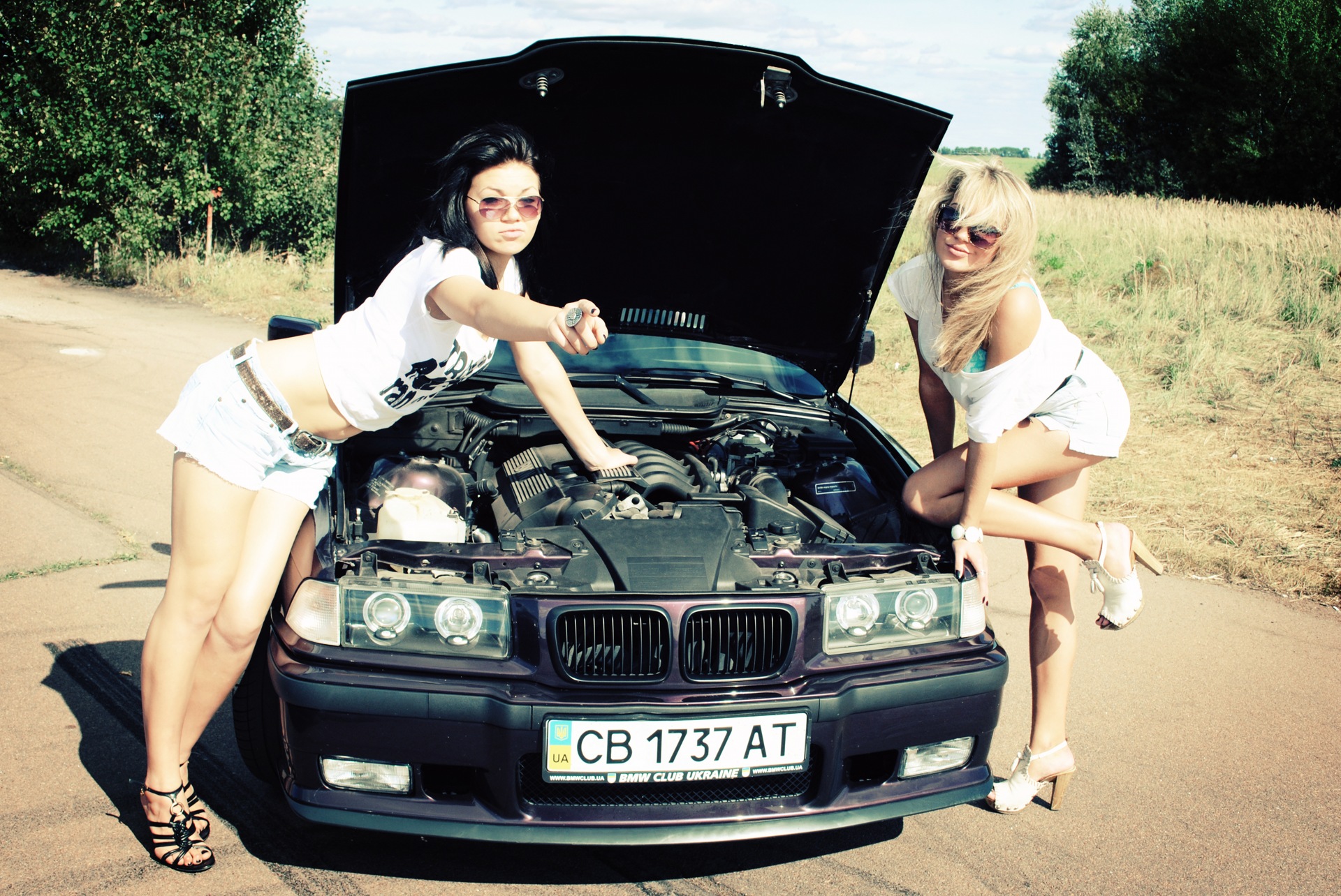 HotSet RX-8 & BMW 328 та дівчата 5
