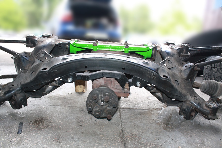 Доробка заднього кріплення редуктора (reinforced diff mount rx8) 1