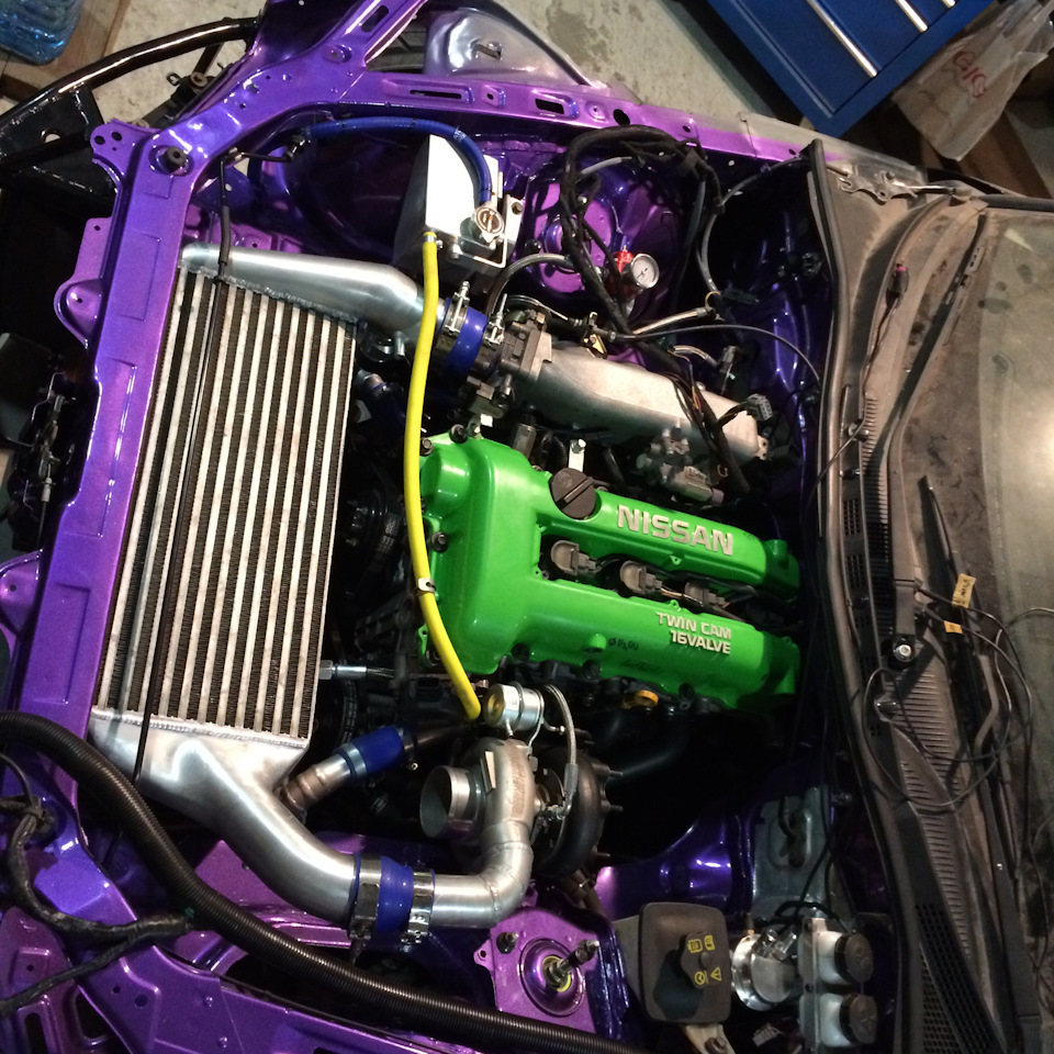 RX8 swap SR20det first engine start: відродження після повної капітальності двигуна 1