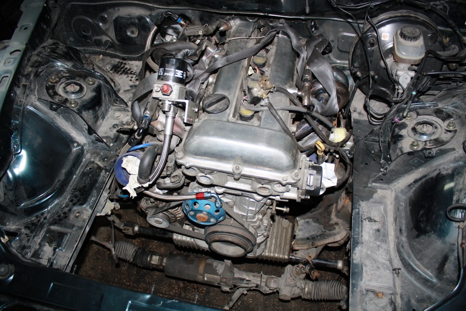 swap SR20DET в RX8 (початок: примірка двигуна) 1