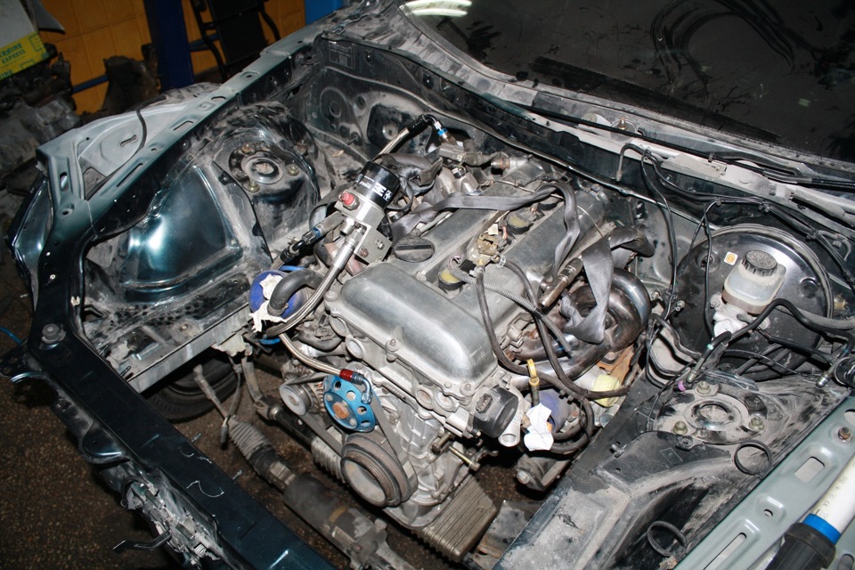 swap SR20DET в RX8 (початок: примірка двигуна) 2