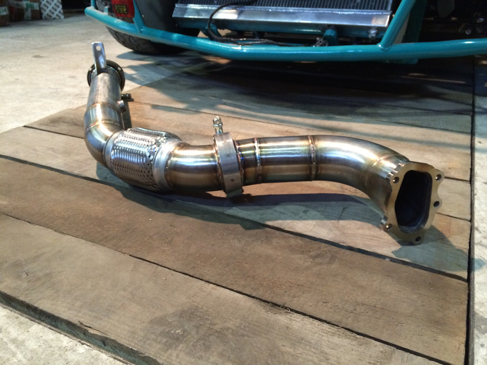 Вихлоп для SR20det downpipe outlet T25 під Garret 2871r 2