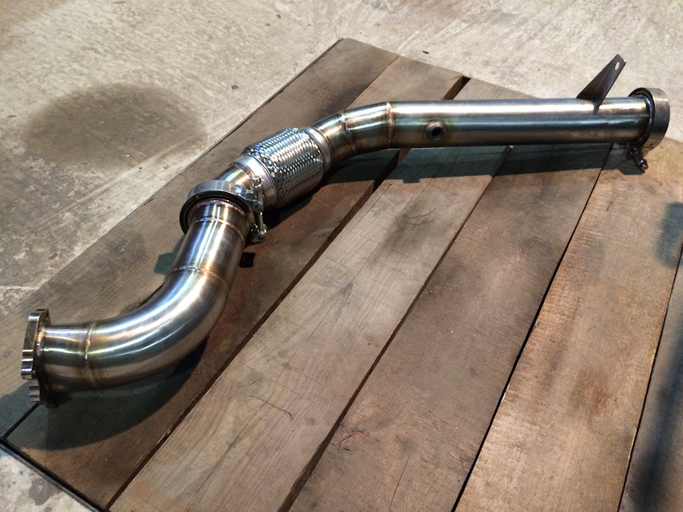 Вихлоп для SR20det downpipe outlet T25 під Garret 2871r 4