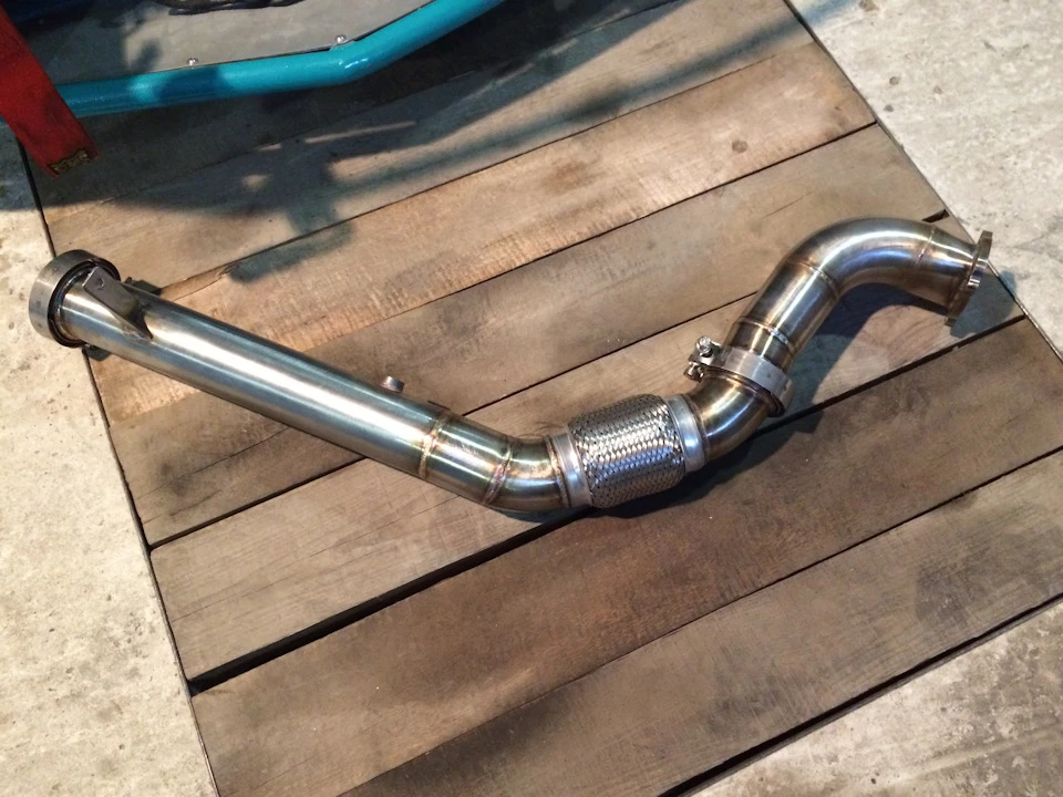 Вихлоп для SR20det downpipe outlet T25 під Garret 2871r