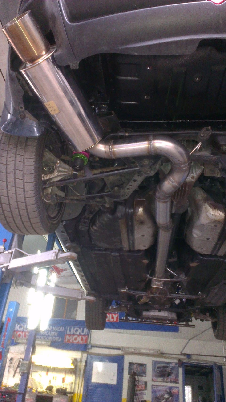Вихлоп для SR20detмалютка HKS Silent 4