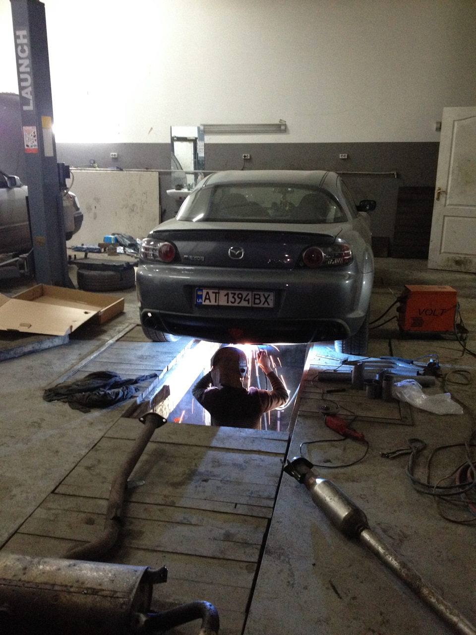 Буде бюджетний вихлоп на RX-8 Turbo ч.2 1