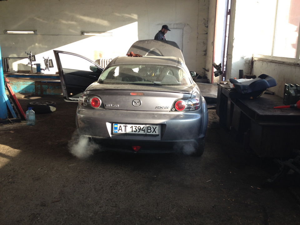 Ура ми ЗАВЕЛИСЯ ! ! ! Mazda RX-8 Turbo 2
