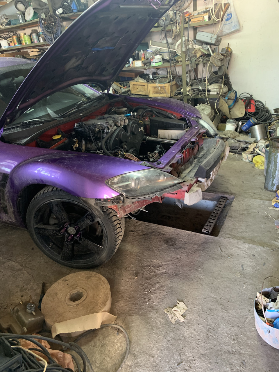 Виправлення кривого свапа Mazda RX-8 x25xe 3